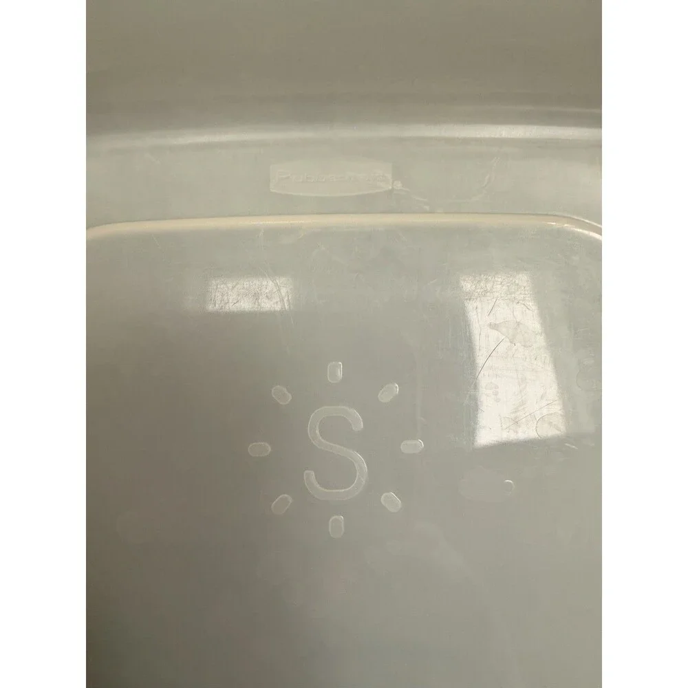 Blue Rubbermaid Servin Saver 6x9 30 oz Casserole #0463 Oven Safe 400°F w/lid